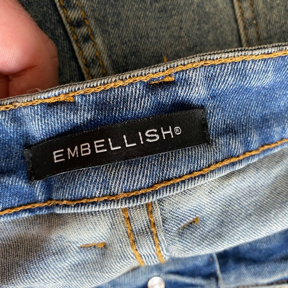 Embellish Brand Denim blue jeans waist 42 - Picture 3 of 4